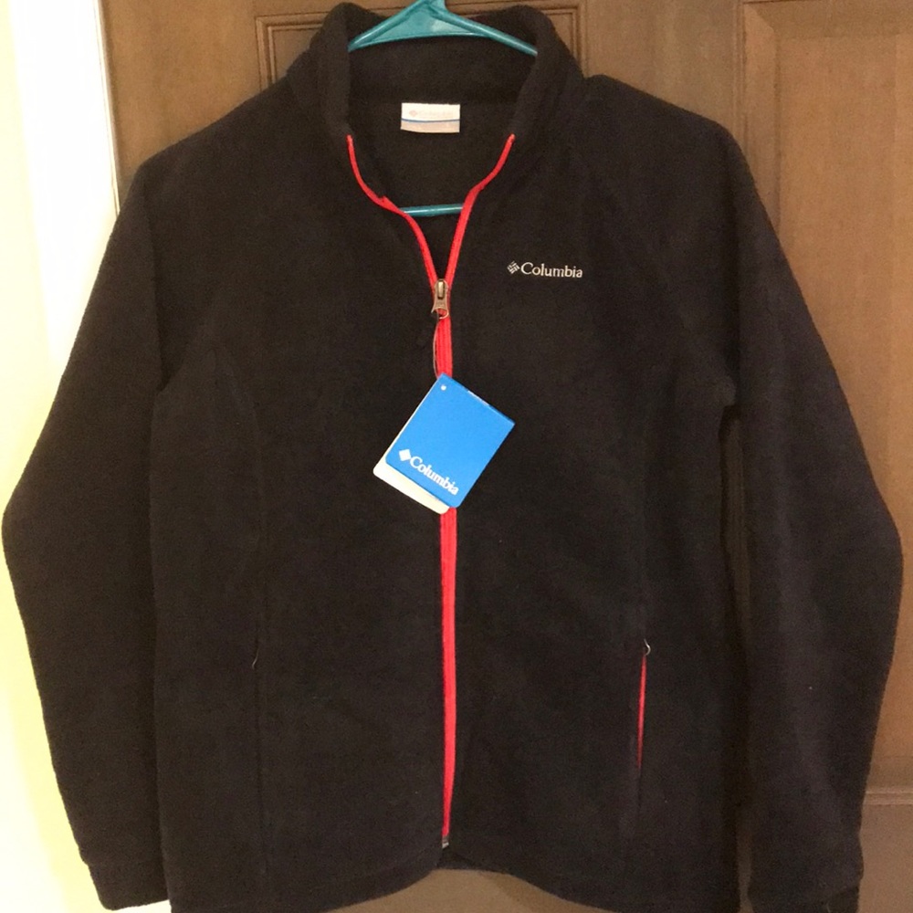 Kids Columbia fleece heavy jacket